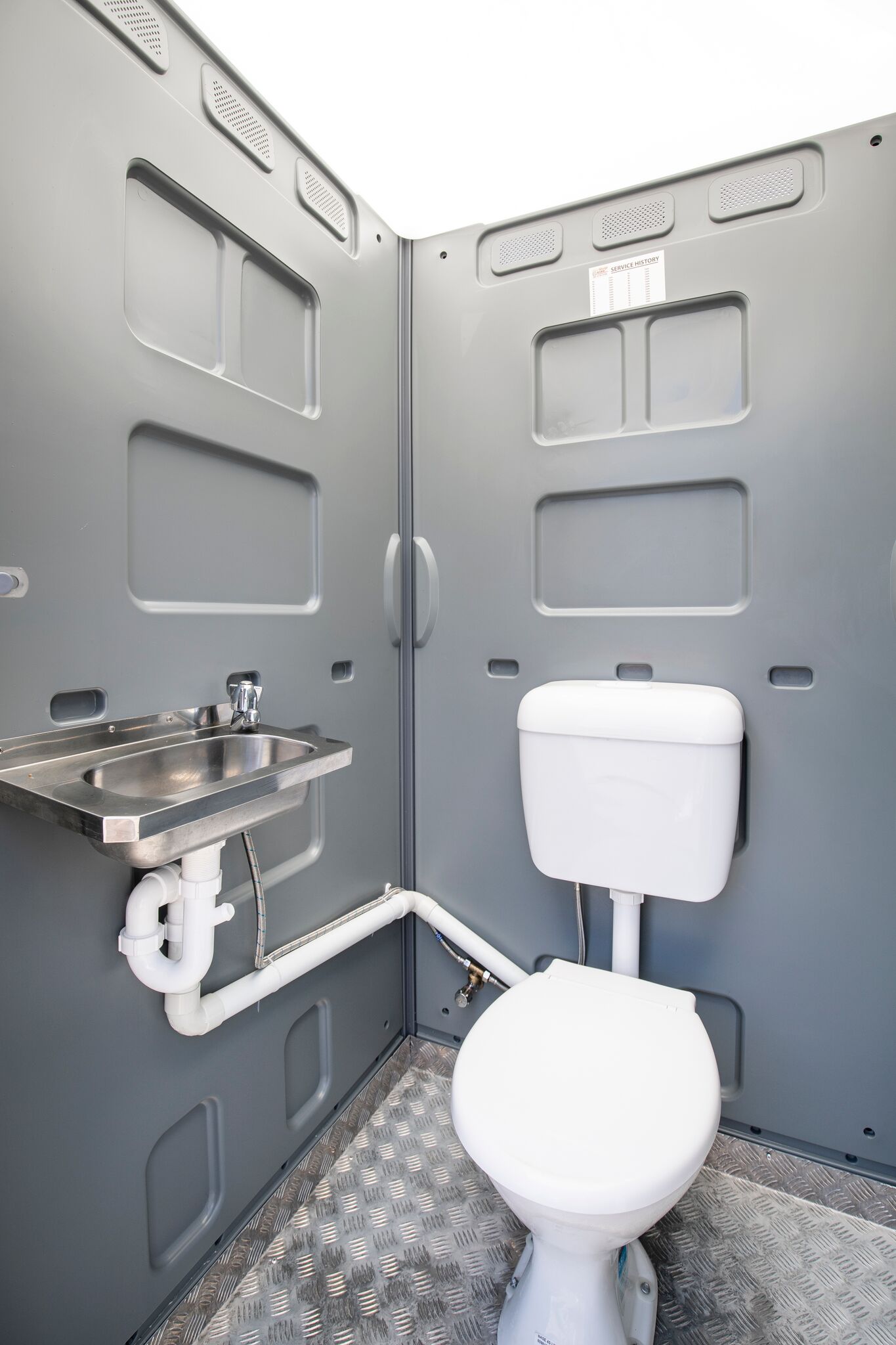 Mains & Sewer Connected Portable Toilets. NorQuip Hire Townsville