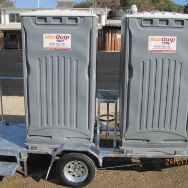 Portable Shower Trailers NorQuip Hire Townsville