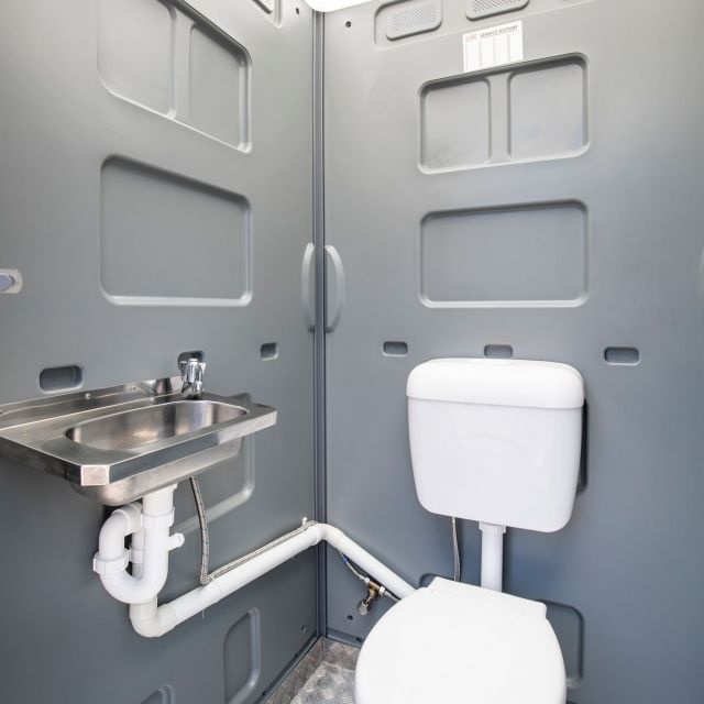 Mains & Sewer Connected Portable Toilets. NorQuip Hire Townsville
